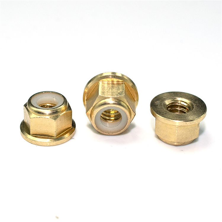 New design m4 flange brass nut for lead screw