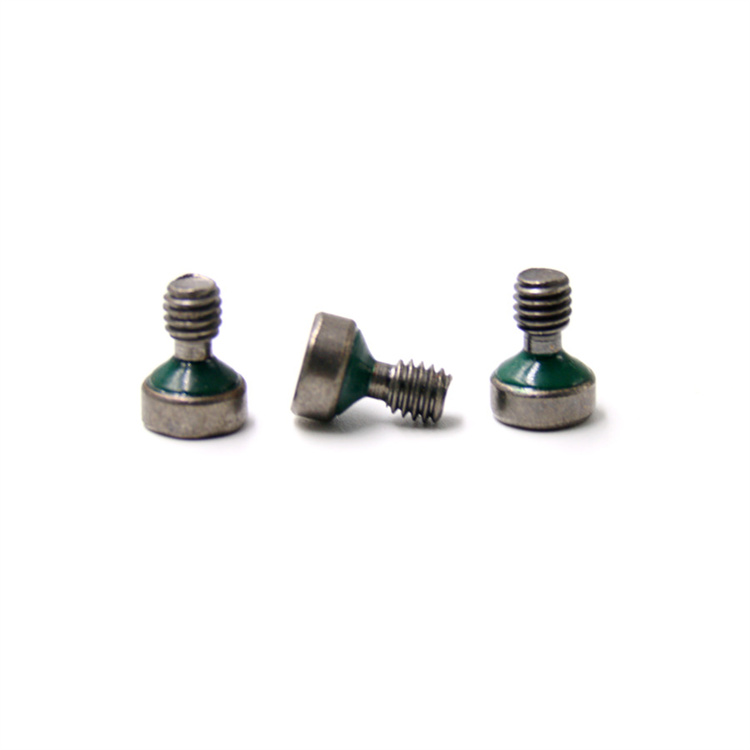 low cup head stainless steel customized half thread sealing coated screw